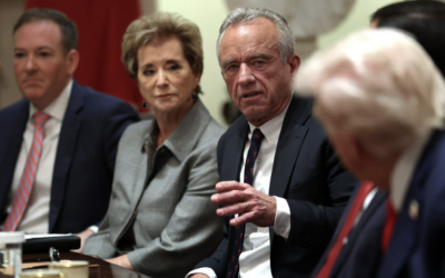 U.S. Secretary of Health and Human Services Robert F. Kennedy Jr. delivers remarks during a Cabinet meeting with President Donald Trump at the White House on Oct. 9, 2025. (Anna Moneymaker/Getty Images)