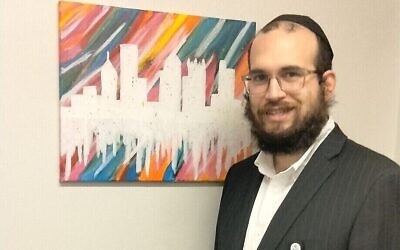 Rabbi Shlomie Deren is looking forward to serving patients and families. (Photo courtesy of Rabbi Shlomie Deren)
