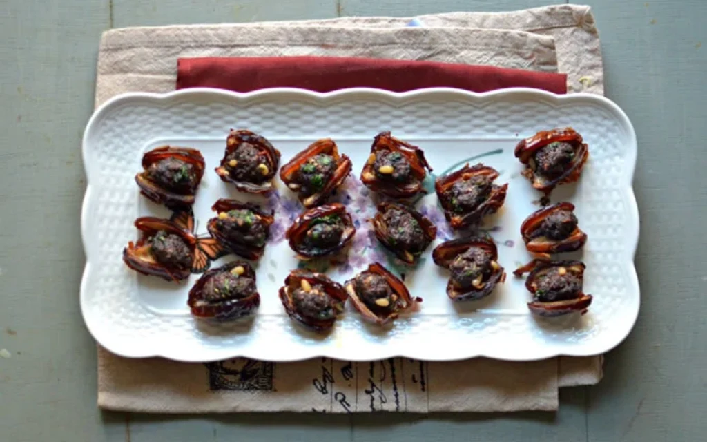 Middle Eastern stuffed dates (Photo courtesy of Chabad.org)