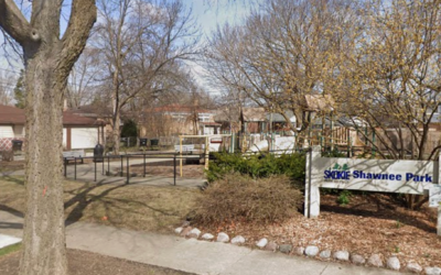 Five Jewish children were shot with pellet guns at Shawnee Park in Skokie, Illinois on Oct. 7, 2025. (Google Streetview)