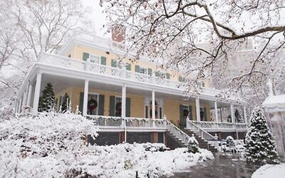 Gracie Mansion, home of the New York City mayor, on Saturday, Dec. 9, 2017. (Credit: Edwin J. Torres/Mayoral Photography Office)