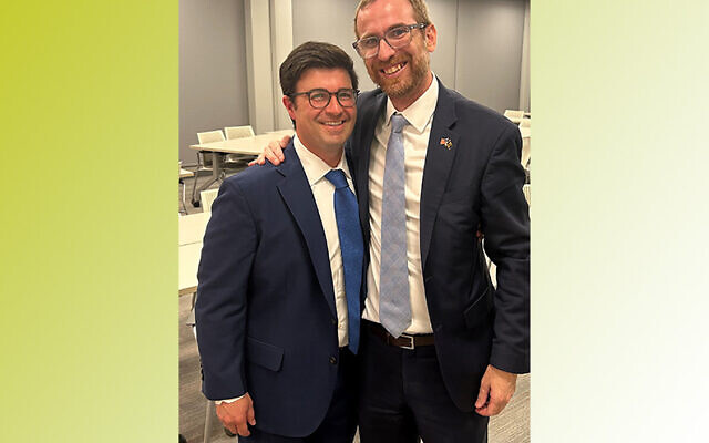 Dan Gilman (right) is excited to serve as the chief of staff for Mayor-elect Corey O’Connor. (Photo provided by Dan Gilman) Dan Gilman (right) is excited to serve as the chief of staff for Mayor-elect Corey O’Connor. (Photo provided by Dan Gilman)