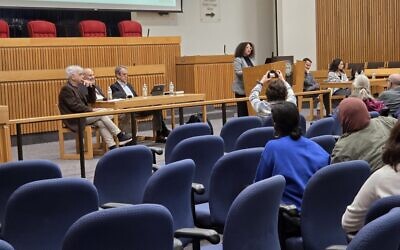 University of Pittsburgh’s School of Law Center for Civil Rights and Racial Justice director Sheila Vélez Martínez led a panel discussion titled “Free Speech and Universities.” (Photo by David Rullo)