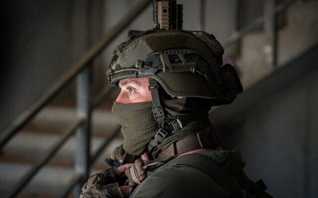 Israeli Border Police and IDF forces arrested a wanted suspect in the Bethlehem-area village of Al-Khader overnight on Aug. 12, 2025, on suspicion of involvement in terror activity against security forces. (Credit: Israel Police)