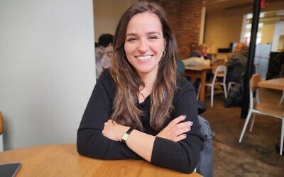 Jewish Federation of Greater Pittsburgh Community Relations Council Director Laura Cherner discusses leaving Pittsburgh and lessons of community. (Photo by Adam Reinherz)