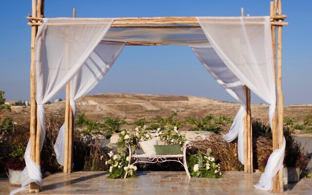 A chuppah for a Jewish wedding (Getty images). A chuppah for a Jewish wedding (Getty images).