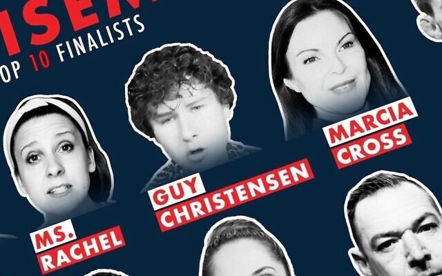 StopAntisemitism announced its "Antisemite of the Year" finalists on its X account. (Via X)