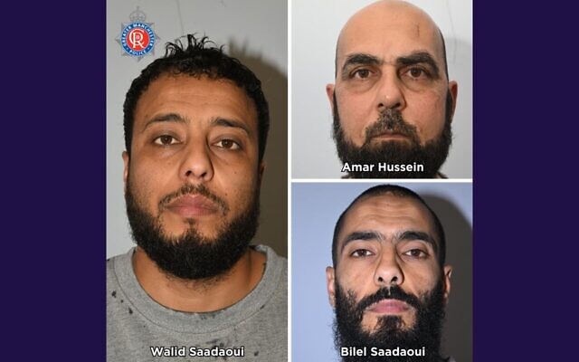 Three men have been convicted in connection to a failed antisemitic terror plot in Manchester, England. (Greater Manchester Police)