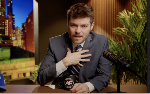 Fuentes, the streamer and avowed antisemite who has previously said Hitler was “very f–king cool,” has been gaining more traction as a voice on the right. (Screenshot)