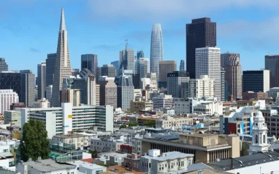 Skyline view of downtown San Francisco. (Credit: Frank Schulenburg via Wikimedia Commons)
