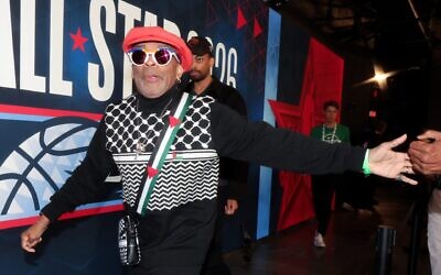 Spike Lee at the 2026 NBA All-Star Game held at the Intuit Dome on Feb. 15, 2026 in Los Angeles. (Christopher Polk/Billboard via Getty Images)