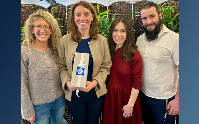 Julie Paris, Rachael Heisler, Chasi and Rabbi Shmuli Rothstein. (Photo courtesy of Julie Paris)