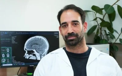 Dr. Nir Asch, a doctor and researcher in the psychiatric department of Rambam Health Care Campus. (Courtesy/Rambam Spokesperson's Office)