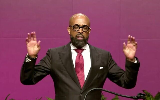 The Rev. Frederick Haynes III (Screenshot via YouTube)