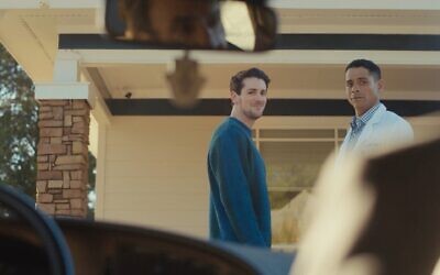 Noam Ash (left) and Charlie Barnett (right) in the 2026 film "Bookends," written by Ash. (Courtesy Noam Ash)