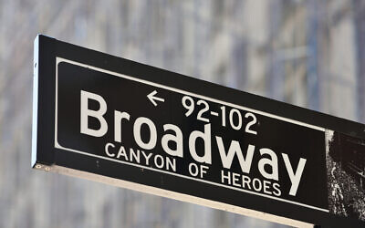 Broadway street sign in Manhattan, NYC. (Photo by flavijus, courtesy of iStock)