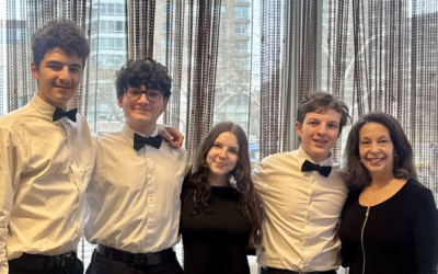 Pittsburghers participate in Hazamir: The International Jewish Teen Choir’s annual concert and festival weekend. (Photo courtesy of Cantor Laura Berman)