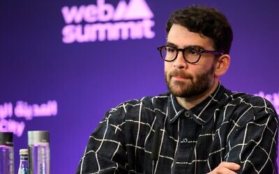 Hasan Piker attends a press conference during day three of Web Summit Qatar 2026 at the Doha Exhibition and Convention Center in Doha, Qatar, on February 3, 2026. (Noushad Thekkayil/NurPhoto via Getty Images)