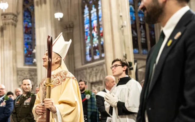 New York City Mayor Zohran Mamdani attends the Saint Patrick’s Day mass at St. Patrick’s Cathedral, March 17, 2026. (Credit: Michael Appleton/Mayoral Photography Office) New York City Mayor Zohran Mamdani attends the Saint Patrick’s Day mass at St. Patrick’s Cathedral, March 17, 2026. (Credit: Michael Appleton/Mayoral Photography Office)