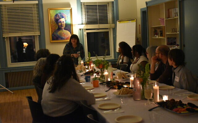 Participants converse at a Tikkun Yachad program. (Photo courtesy of NCJW Pittsburgh)