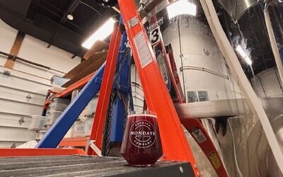Mondays Brewing Company's ingredients and brewing process have been certified as kosher by the Vaad Harbonim of Pittsburgh. (Photo provided by Sam Fee) 