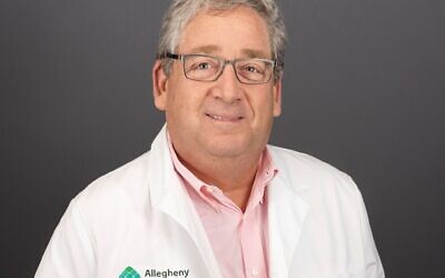 Dr. Jeffrey Cohen was recently awarded Modern Health’s 2026 Innovators Award. (Photo provided by Allegheny Health Network) 