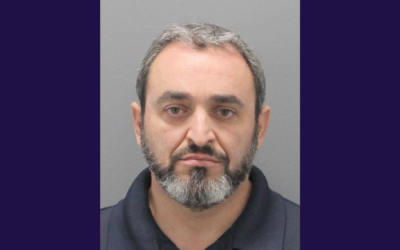 Francisco Sanles, 48, was arrested by Nassau Sounty Police in Syosset, New York on April 22, 2026. (Nassau County Police Department)