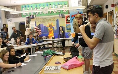 In Student to Student, sophomore through seniors talk to their peers about Judaism. (Photo by Krisi Foster)