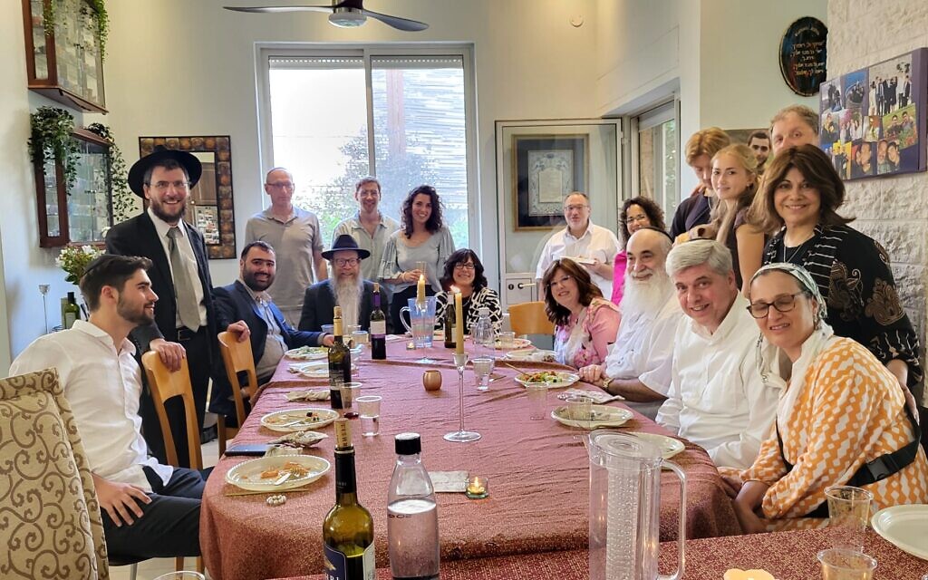 Sara Weinstein and her husband Rabbi Shmuel Weinstein recently traveled to Israel and met with Chabad on Campus Pittsburgh alumni. (Photo provided by Sara Weinstein) Sara Weinstein and her husband Rabbi Shmuel Weinstein recently traveled to Israel and met with Chabad on Campus Pittsburgh alumni. (Photo provided by Sara Weinstein)