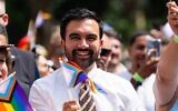 NEW YORK, NEW YORK - JUNE 28: New York City Mayor Zohran Mamdani attends the 2026 Pride March in New York City. (TheStewartofNY/Getty Images)