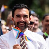 NEW YORK, NEW YORK - JUNE 28: New York City Mayor Zohran Mamdani attends the 2026 Pride March in New York City. (TheStewartofNY/Getty Images)