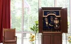 Synagogue space at The New Riverview Apartments (Photo by Octavia Liku)
