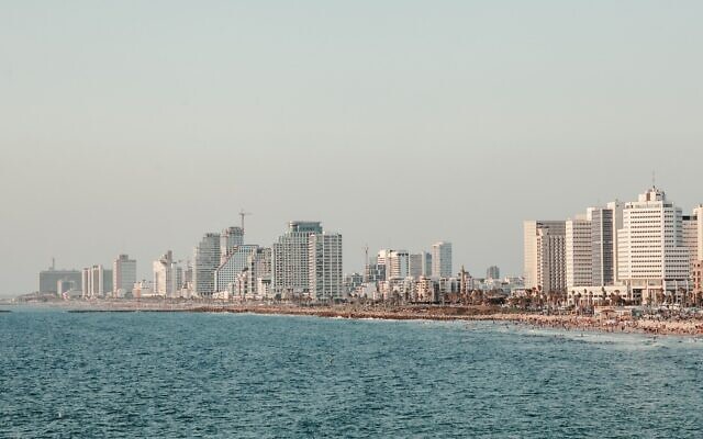 Tel Aviv, Israel, and the Mediterannean coast. (Photo by Yeshaya Dinerstein via Pexels)