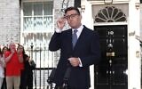 LONDON, ENGLAND - JULY 20: Andy Burnham delivers his inaugural speech as UK's new Prime Minister. The Member of Parliament for Makerfield becomes the UK's 59th Prime Minister, succeeding Sir Keir Starmer who resigned in June. (Dan Kitwood/Getty Images)