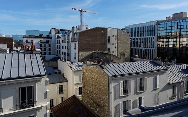 An area of Levallois-Perret in the Hauts-de-Seine department, France, April 6, 2026. (Laure Boyer / Hans Lucas via AFP)