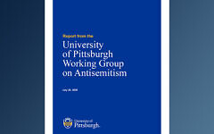 The University of Pittsburgh's Working Group on Antisemitism issued its final report July 20, 2026. (Screenshot by David Rullo)