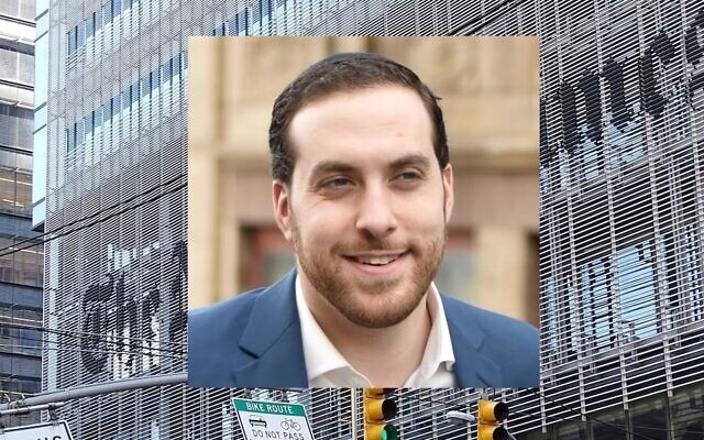 Yair Rosenberg, who writes The Atlantic's "Deep Shtetl" newsletter, was named to a new religion beat at The New York Times  focused on Jewish American life. (Yair Rosenberg; Adam Jones/Wikimedia Commons)