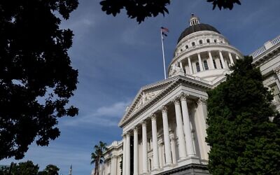 The California State Capitol building in Sacramento, CA, March 29, 2026. (Eric Thayer / Los Angeles Times)
