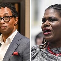 Wesley Bell and Cori Bush faced off in 2024, and are doing so again in 2026 (L:  Michael B. Thomas for The Washington Post via Getty Images/R: Celal Gunes/Anadolu via Getty Images)