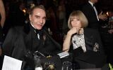 Designer John Galliano and then Vogue editor in chief Anna Wintour attend the Fashion Awards 2021 at Royal Albert Hall, London, Nov. 29, 2021. (David M. Benett/Getty Images)