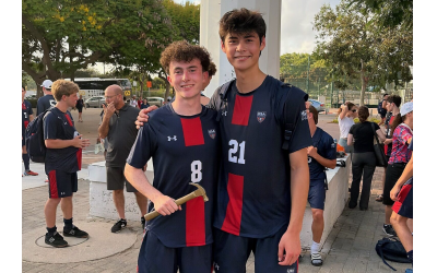 Jonny Balk and Benji Smuckler. (Photo courtesy of Marshall Balk)