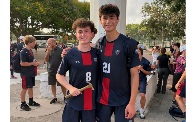 Jonny Balk and Benji Smuckler. (Photo courtesy of Marshall Balk)
