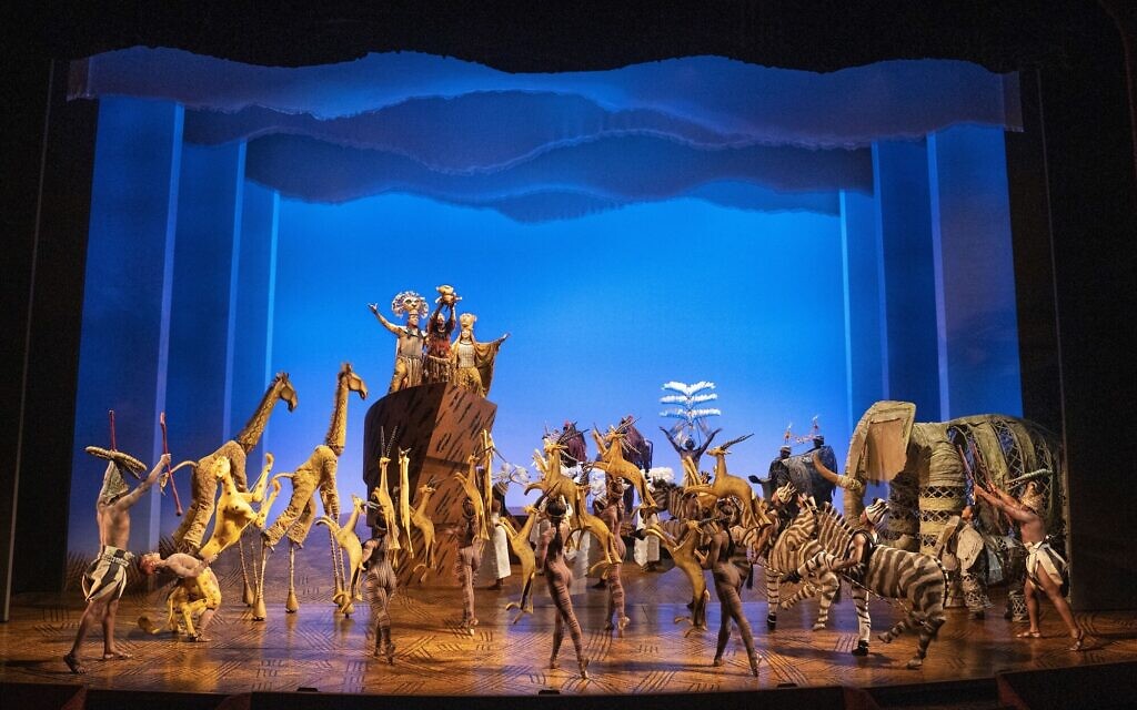 Company of "The Lion King. (Photo by Matthew Murphy)