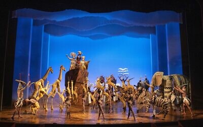 Company of "The Lion King. (Photo by Matthew Murphy)