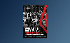 Cover of FIRE’s report: “What is the state of free speech on American Campuses?”