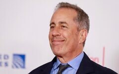 Jerry Seinfeld at the 28th Television Academy Hall of Fame held at JW Marriott at L.A. LIVE in Los Angeles, California, August 13, 2026. (River Callaway/Variety via Getty Images)