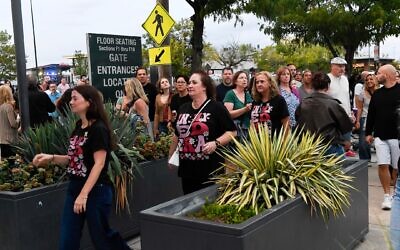 Fans arrive for English singer-songwriter Ed Sheeran's concert at Lincoln Financial Field in Philadelphia, Pennsylvania, on September 19, 2026. (Photo by Matthew Hatcher / AFP)