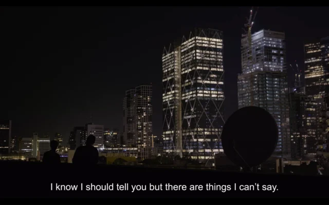 A screenshot from the trailer for the film "NAZA" published on Sept. 25, 2026. (Screenshot: YouTube, The Guardian, via The Times of Israel)