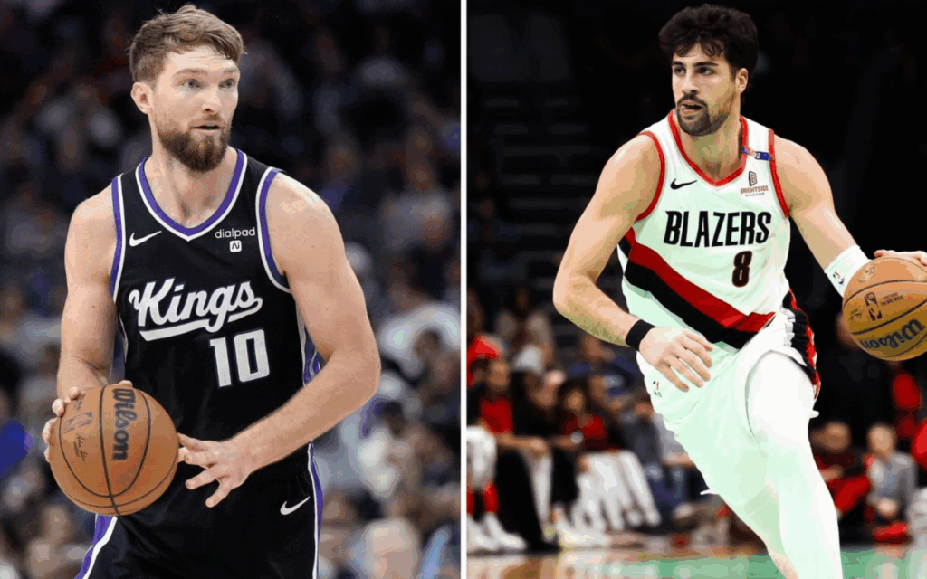 Domantas Sabonis and Deni Avdija (Getty Images)