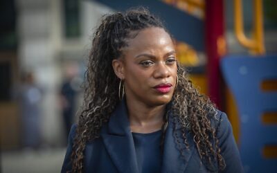 U.S. Rep. Summer Lee's campaign has received more itemized contributions from donors in California than those in Pennsylvania during this election cycle, according to the most recent federal records data. (Massoud Hossaini | TribLive)